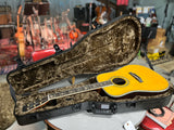 Fake Martin D45 Acoustic Guitar w/Hard Gator Case