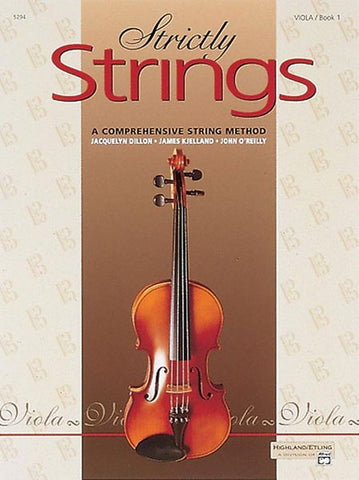 Strictly Strings - Viola Book 1 (Book)