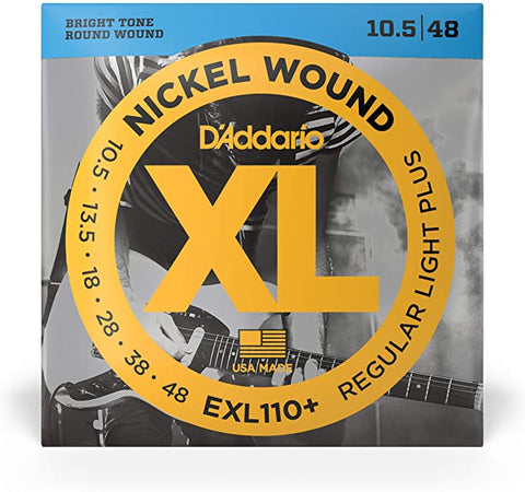 D'Addario- Electric Guitar Strings EXL110+ - 10.5-48