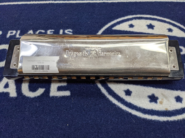 Tombo Dragonfly Contrabass 1140N Harmonica - Vintage