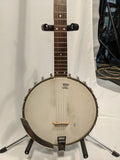 1960's - Vega - SS-5 Folklore - "Pete Seeger Style" Long Neck Banjo w/ Original Chip Case
