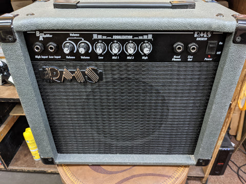 RMS - 20 AMP Bass Guitar Amplifier - RMSB20-U (Used)