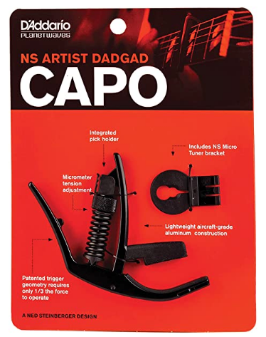 D'addario - NS Artist Capo (DADGAD Tuning Guitar)