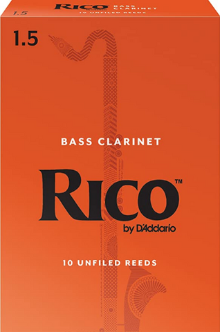 Rico Reeds - Bass Clarinet - (1.5) Box of 10