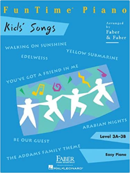 F & F - Fun Time - Piano Kid Songs - Level 3A-3B (Book)