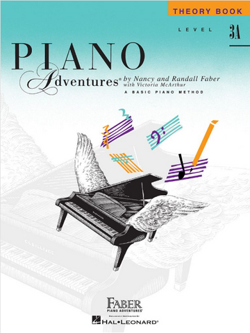 F & F - Piano Adventures - Theory Book - Level 3A
