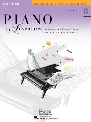 F & F - Piano Adventures - Technique & Artistry Book - Level 3B