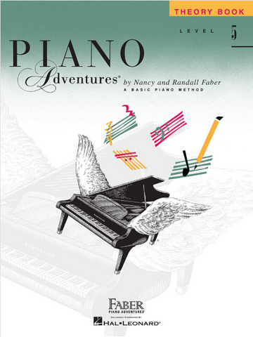 F & F - Piano Adventures - Theory Book - Level 5