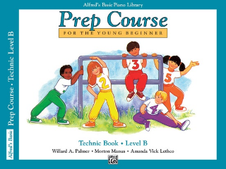 Alfred's Basic Piano Library: Prep Course Technic Level B (Book)