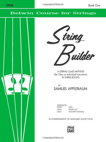 String Builder - Violin - Book 1 (Belwin Course for Strings)
