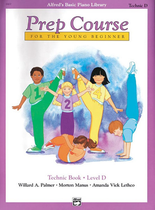 Alfred's Basic Piano Library: Prep Course Technic Level D (Book)