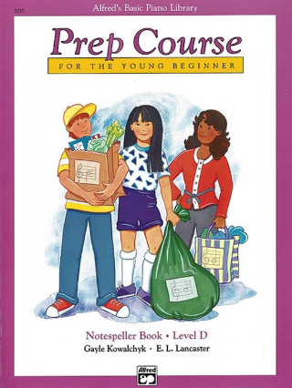 Alfred's Basic Piano Library: Prep Course Notespeller Book Level D (Book)