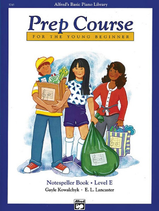 Alfred's Basic Piano Library: Prep Course Notespeller Book Level E (Book)