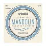 D'Addario  - Mandolin Strings #EJ73 - Phosphor Bronze - Light Loop End