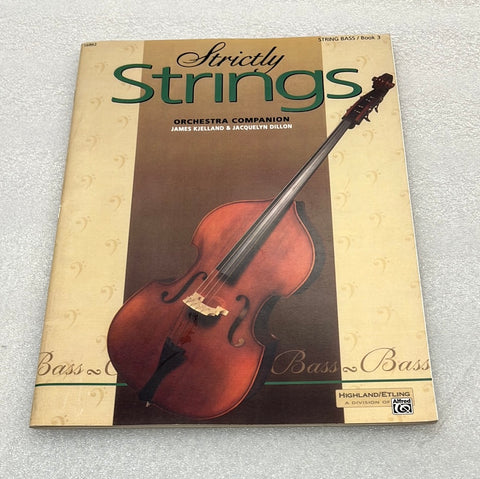 Strictly Strings; Book 3 - String Bass (Book)