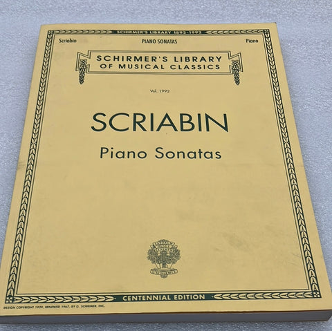 Scriabin Piano Sonatas (Book)
