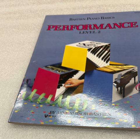Bastien Piano Basics Performance Level 2 (Book)