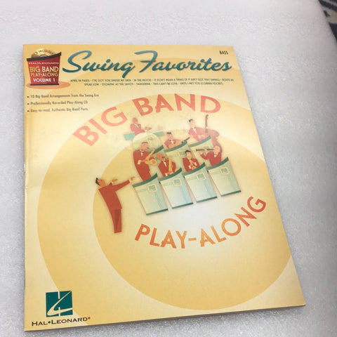 Big Band - Bass - Play Along - Swing Favorites - Volume 1 (Book)