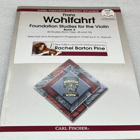 Franz Wohlfahrt - Foundation Studies For The Violin - Book 2