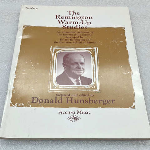 Remington Warm-Up Studies For Trombone (Book)