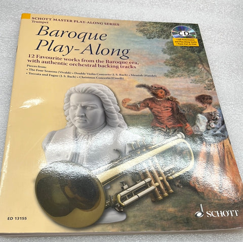 Baroque Play-Along For Trumpet: (Book)