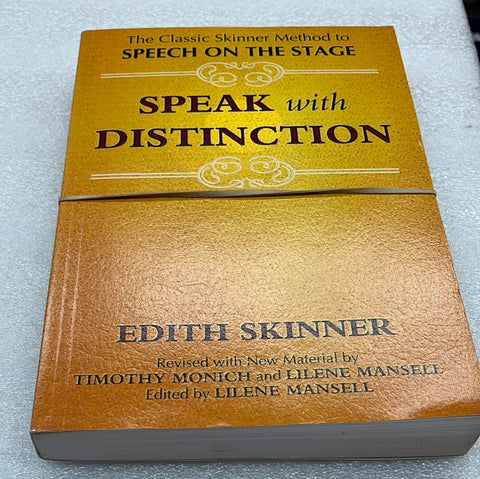 Speak with Distinction (Book)