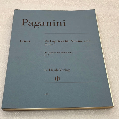 Paganini - 24 Cpricci Opus 1 - Violin (Book)