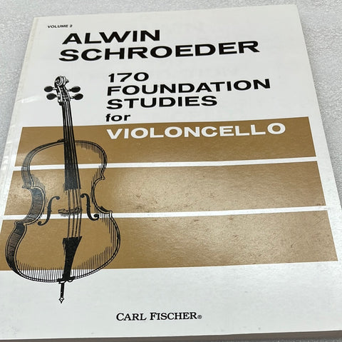 170 Foundation Studies For Violoncello - Volume 2 (Book)