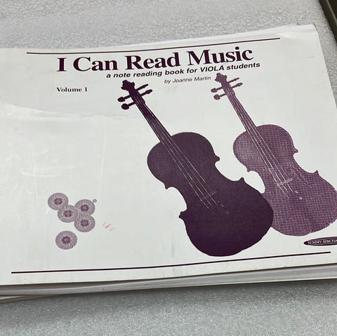 I Can Read Music; Vol 1 - Viola (Book)