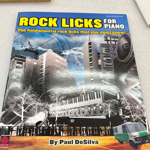Rock Licks For Piano (Book)