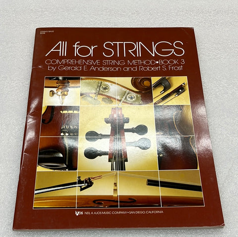 All For Strings: Conductor Book 3