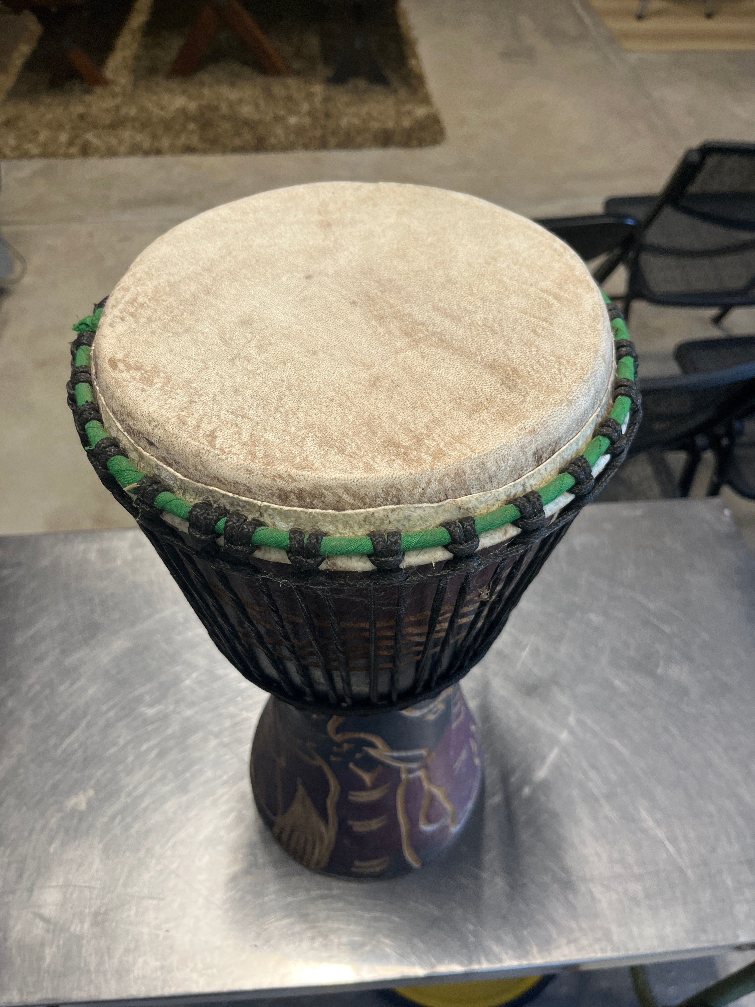 10" X 19" Djembe - Ghana