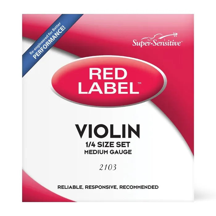 Red Label - Violin 1/4 String Set - 1/4 SS2103