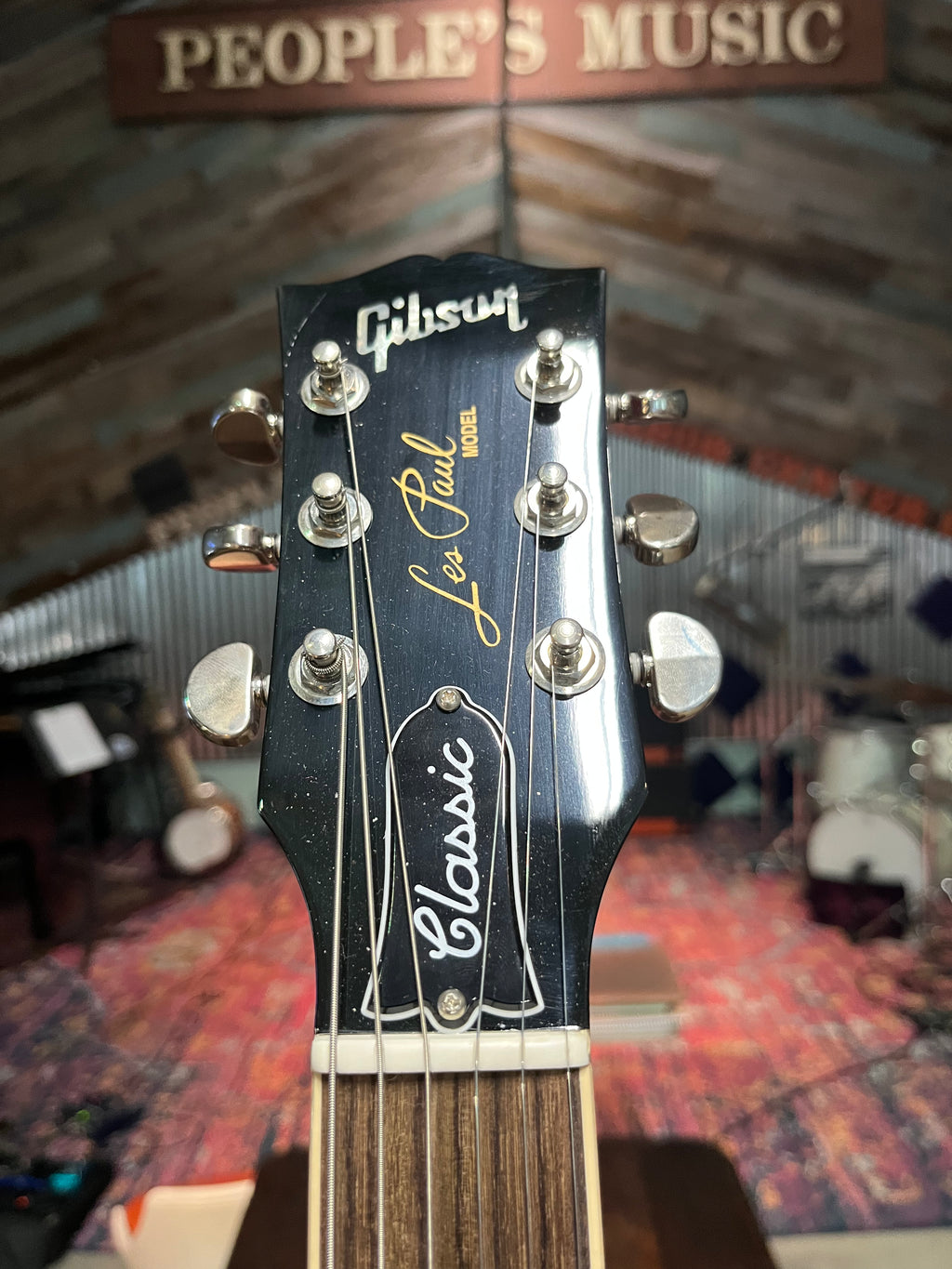 Gibson Les Paul Classic LP Electric Guitar Translucent Cherry - LPCS00TRNH1 - Used w/Hardcase