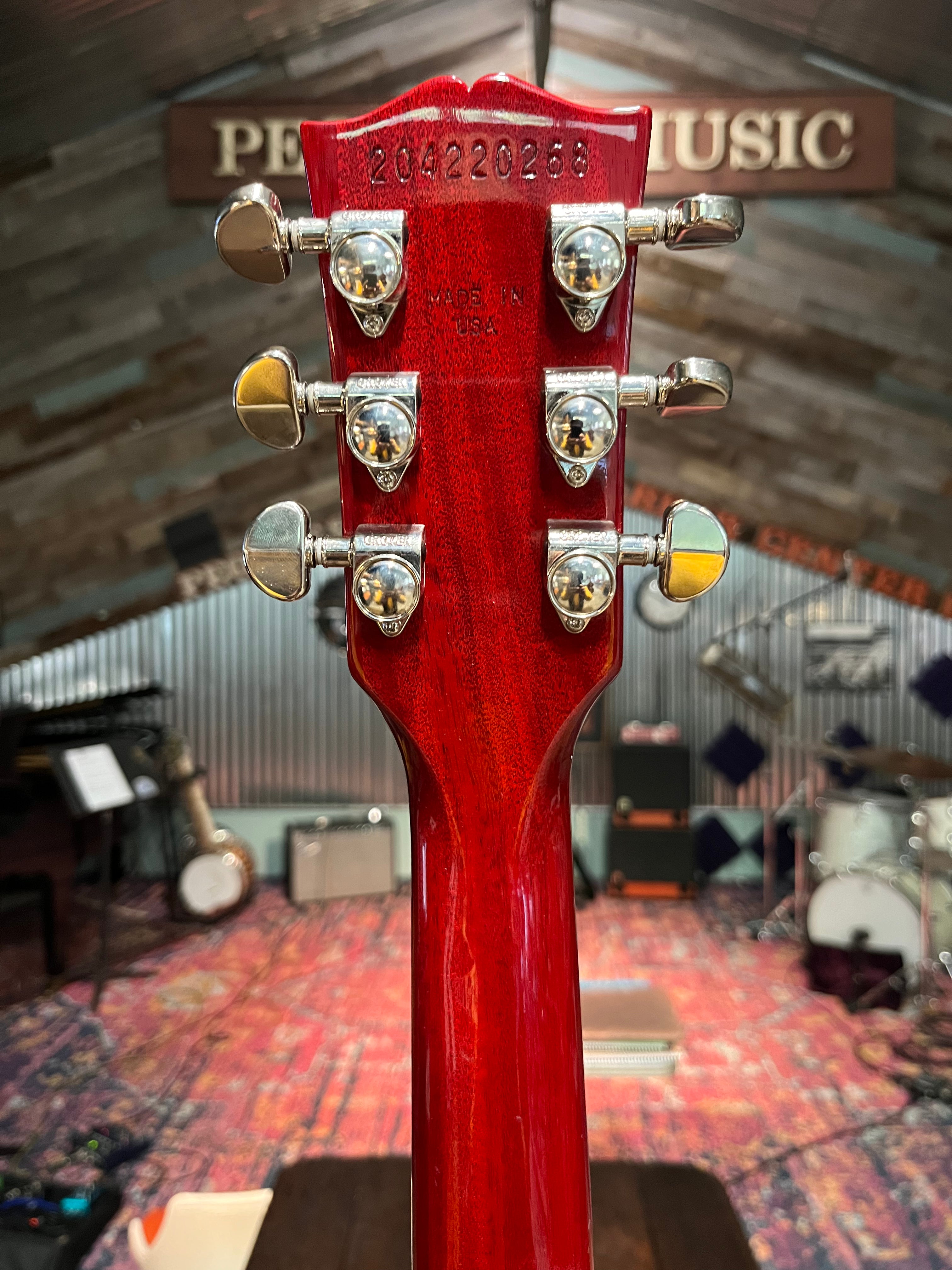 Gibson Les Paul Classic LP Electric Guitar Translucent Cherry - LPCS00TRNH1 - Used w/Hardcase