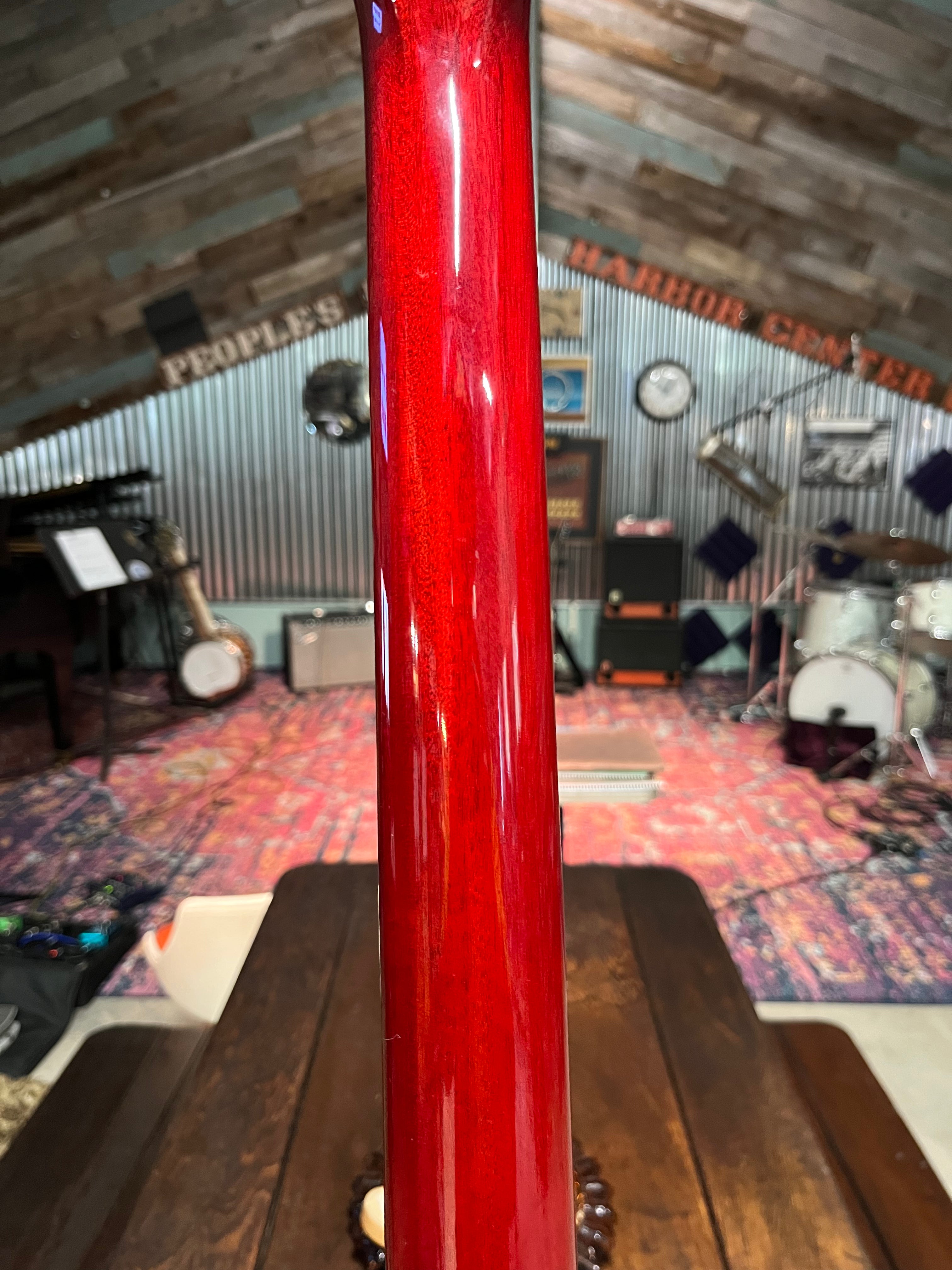 Gibson Les Paul Classic LP Electric Guitar Translucent Cherry - LPCS00TRNH1 - Used w/Hardcase