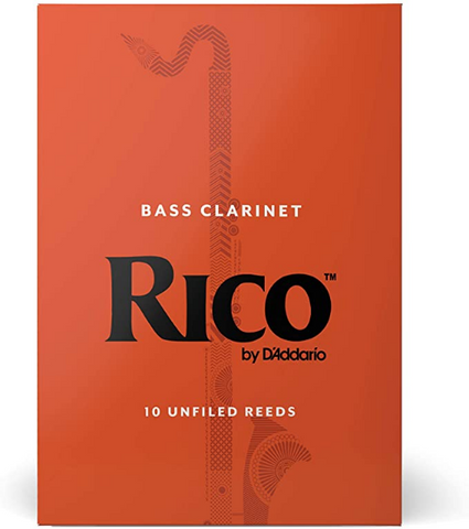 Rico Reeds - Bass Clarinet - (2.5) Box of 10