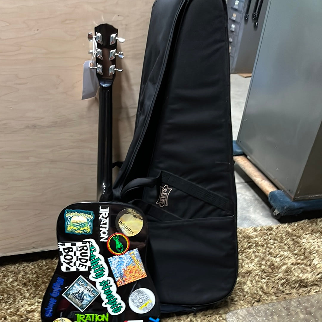 Fender - Starcaster - Acoustic Guitar w/ Padded Levi Gig Bag