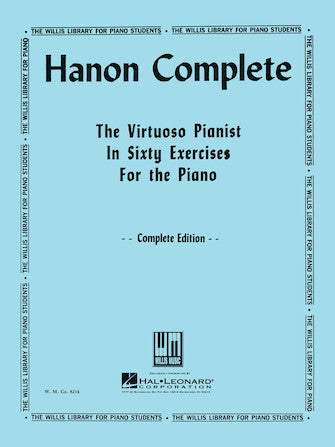 Willis Library - Hanon, The Virtuoso Pianist Complete (Book)