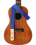 Sherrin's Threads - Uke/Mandolin Strap 1" Solid - Blue