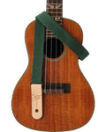 Sherrin's Threads - Uke/Mandolin Strap 1" Solid - Green