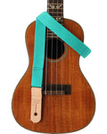 Sherrin's Threads - Uke/Mandolin Strap 1" Solid - Teal