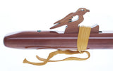 Flute - Sparrow Hawk "A" Aromatic Cedar w/ Turquoise Inlay