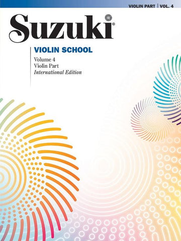 Suzuki Violin School; Volume 4 - No CD (Book)