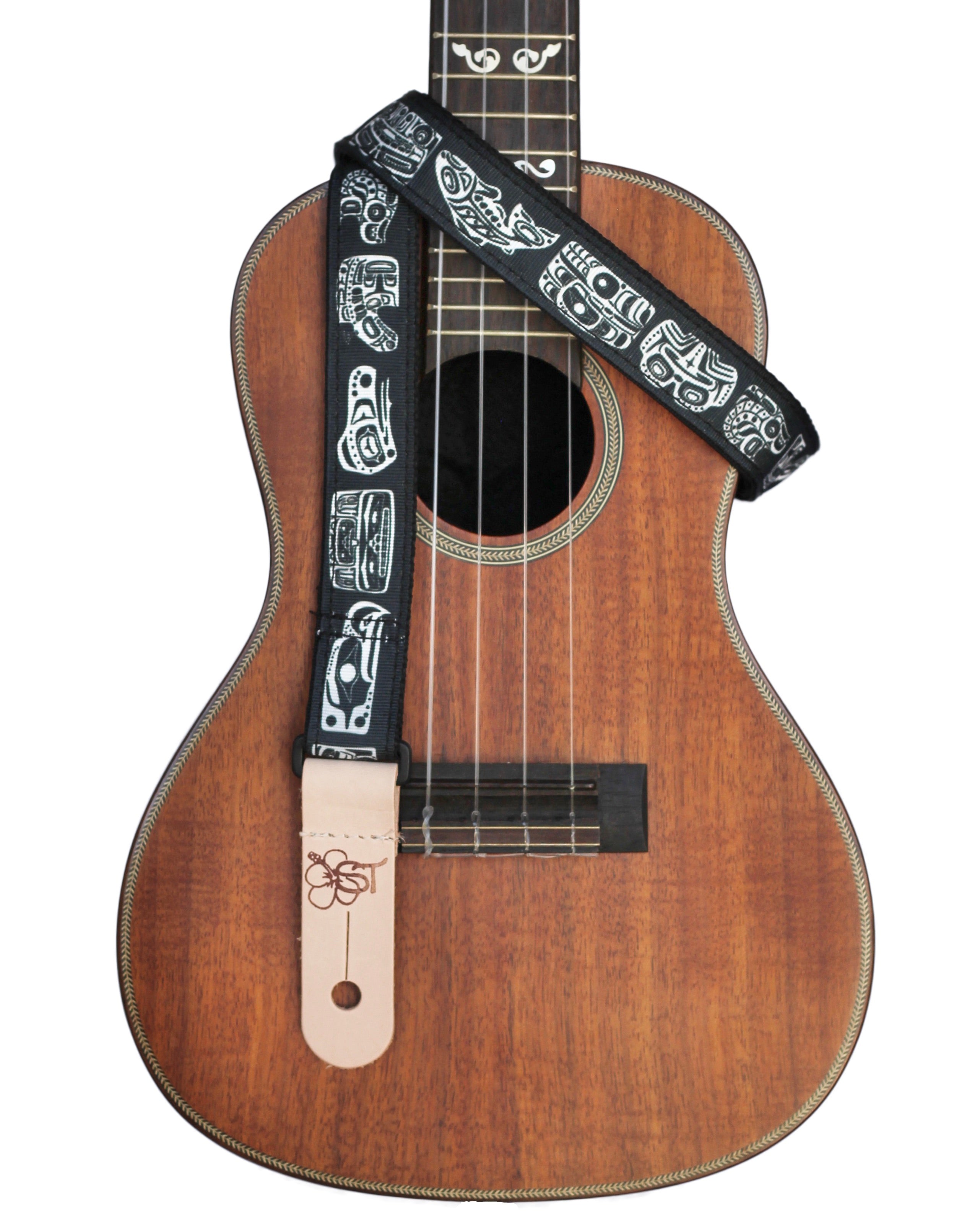 Sherrin's Threads - Uke/Mandolin Strap 1" - Totem