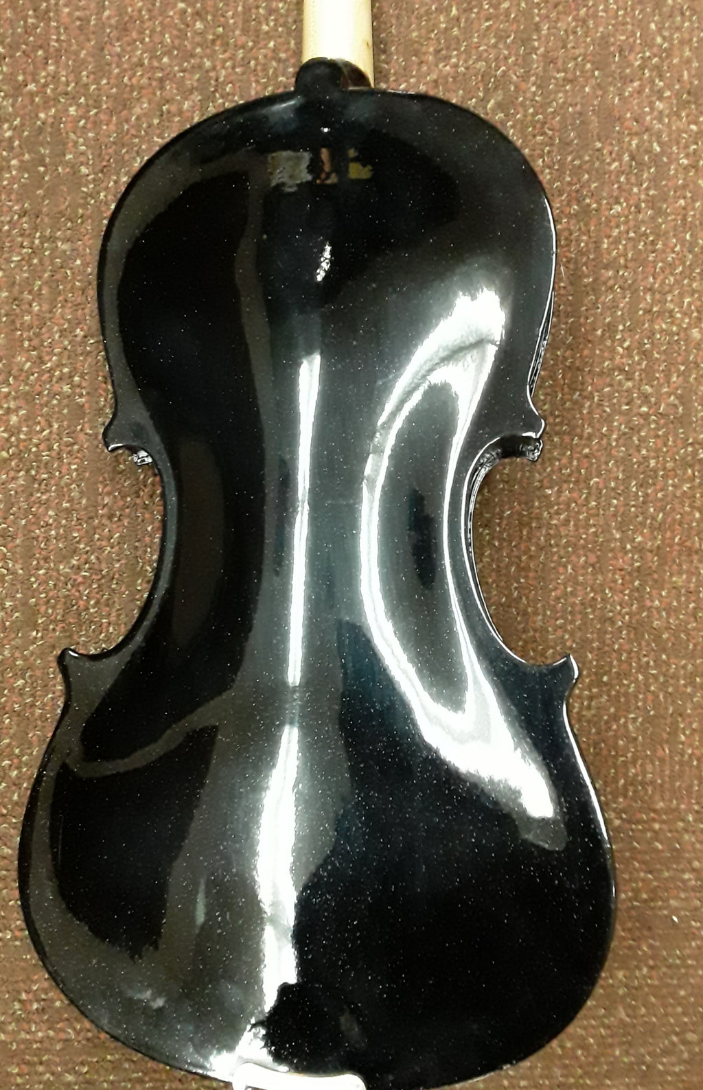 Black Sparkly 4/4 violin w/case and bow!