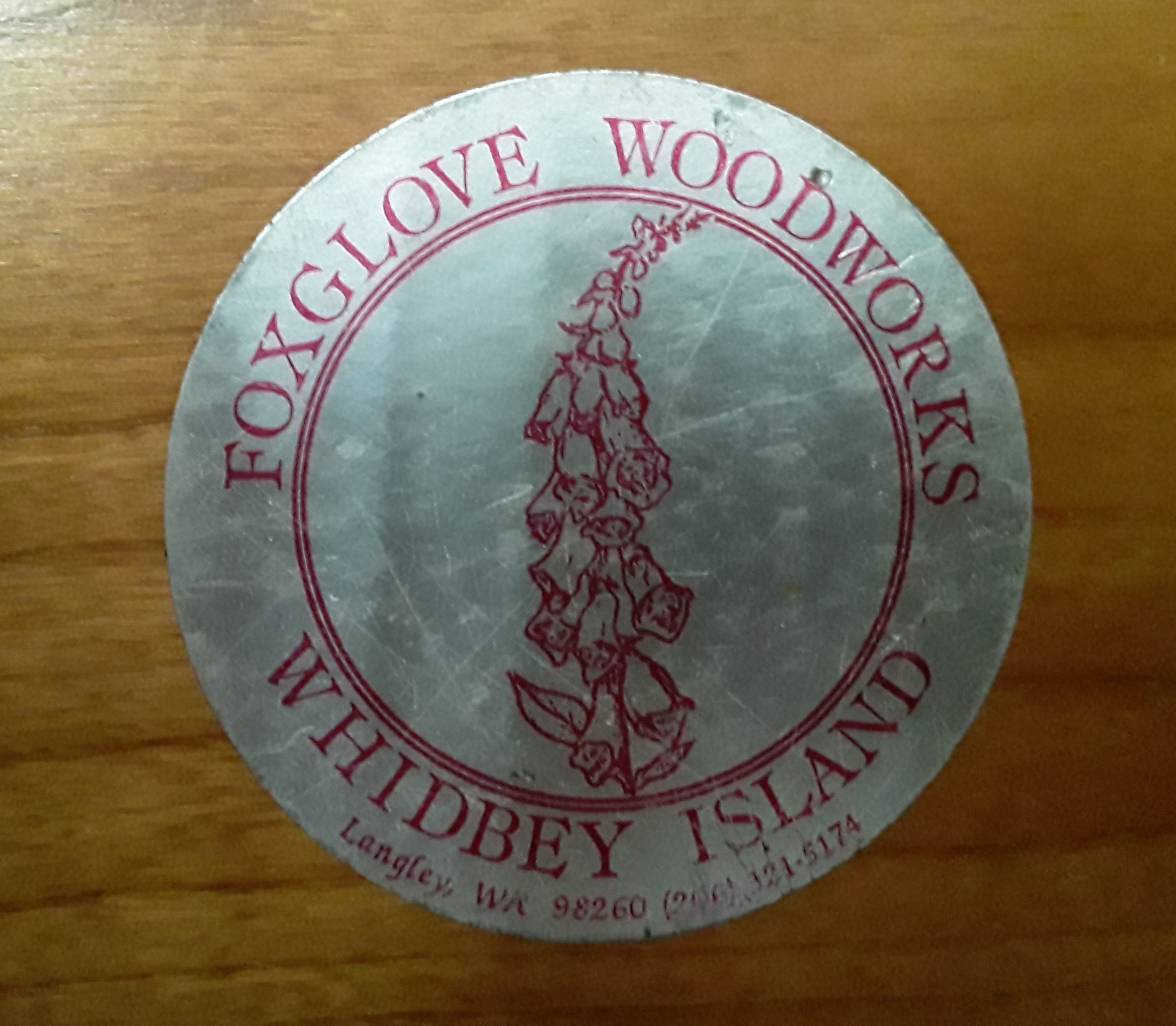 16 string Lap Harp made by Foxglove Woodworks Whidbey Island, WA.