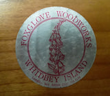16 string Lap Harp made by Foxglove Woodworks Whidbey Island, WA.