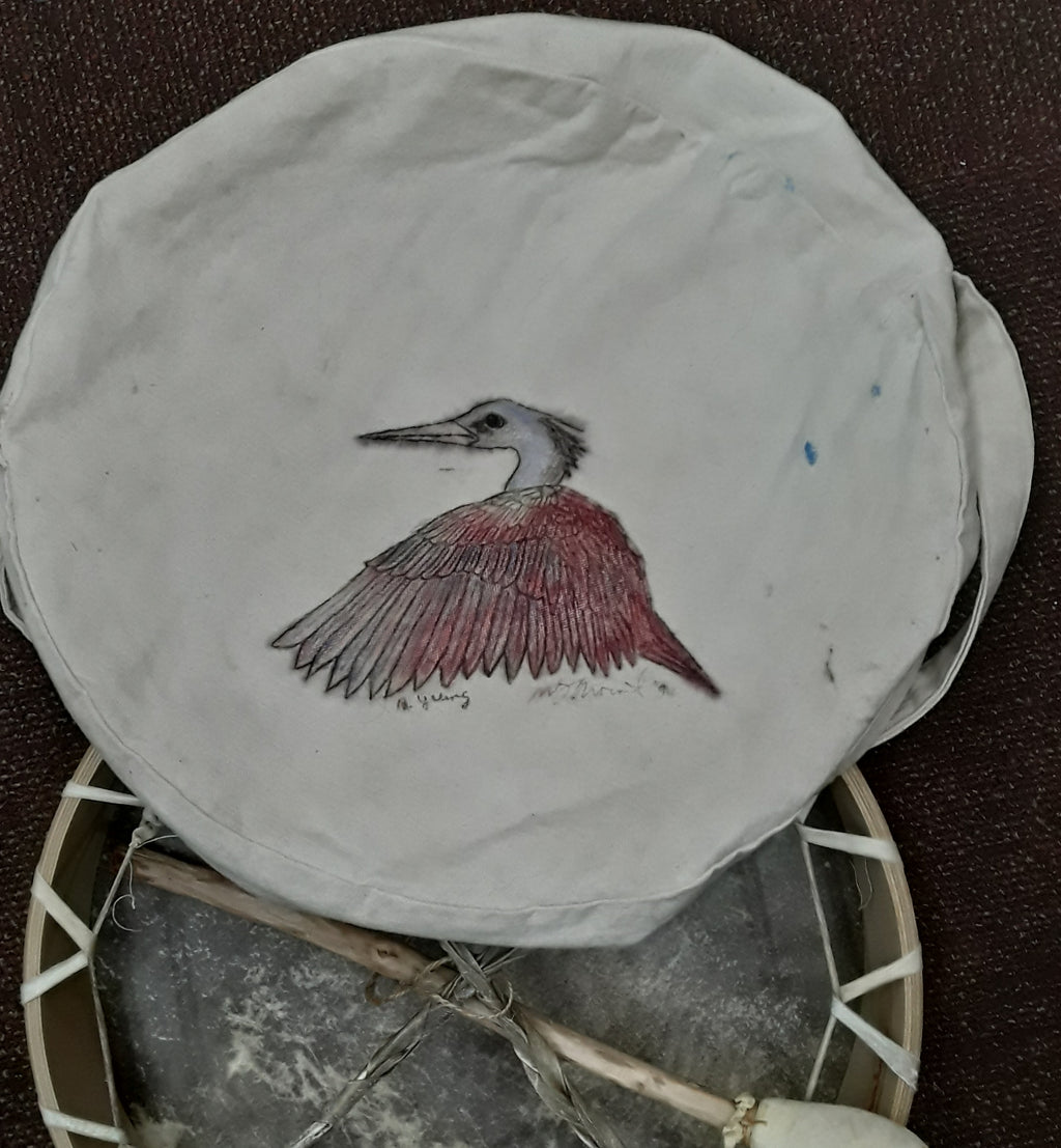 Native American 15" Frame Drum w/Bag