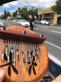 Thumb Fun Kalimbas - C Major w/Dragonflies & Koa Wood Top